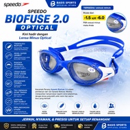 Speedo Biofuse 2.0 Optical Navy Blue Clear Swimming Goggles Speedo Goggles