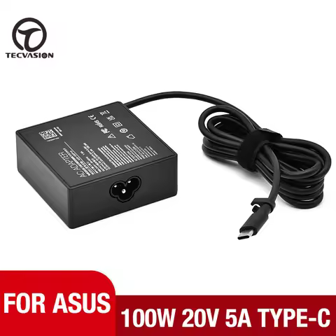 20V 5A 100W USB Type C AC Adapter Laptop Charger For Asus Zenbook 14 Flip OLED UN5401 UN5401RA UN540