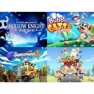 Nintendo Switch  4in1 Overcooked 2，Hollow Knight，Moving Out，Bubble Cat Rescue(Digital Version)
