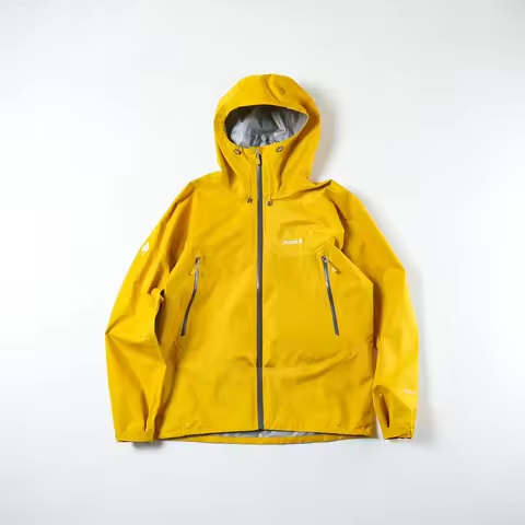 Montbell Outdoor Windproof Waterproof Functional Plastic Hooded Hard Shell Jacket