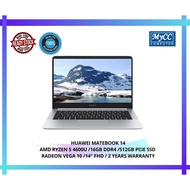 HUAWEI MateBook 14 R5 2020 R5-4500/16GB/512GB SSD/VEGA10/W10