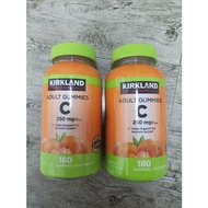Kirkland Vitamin C Adult Gummies 250mg (Aug and asept expiration)