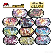 Pokemon  mezastar 6 Star Disk Card Superstar 100% scannable