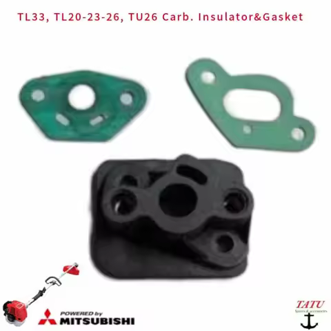 TL20 CARBURETOR INSULATOR FOR MITSUBISHI TU2 TL26 TL33 TB26 TU/TB33 26CC 36CC RUBBER BOOT HOLDER CAR