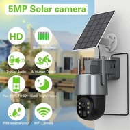 Solar CCTV Wireless Outdoor 5MP 4G SIM Card IP66 Waterproof Battery Low Power Wifi Camera TUYA APP S