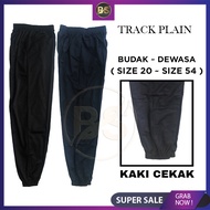 (HARGA MURAH) Seluar Tracksuit Plain Budak &amp; Dewasa / Seluar Sukan Kosong / Seluar Panjang Sekolah TRCH6