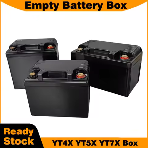 YT4X YT5X YT7X YT9X Empty battery case for 32650 pack starter with brass terminal for LiFePO4 batter