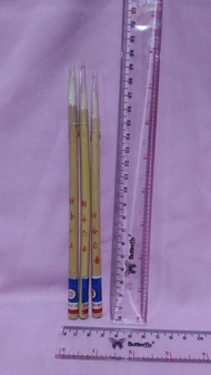 Kuas Huruf Mandarin Tinta Cina Kaligrafi Maopi Maopy Bambu Bagus READY STOCK