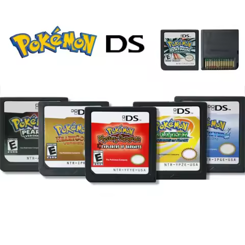 Pokemon Combined Card 3DS NDS Combined Card DS Gold Heart and Silver Soul Game Card Pokemon Game Car