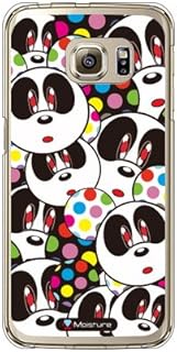 SECOND SKIN Panda Face (Soft TPU Clear) Design by Moisture/for Galaxy S6 Edge 404SC/SoftBank SSC404-