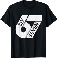 Fun Six Seven 6 7 Meme Design T-Shirt