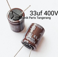(1 Buah) KAPASITOR ELCO 33UF 400V CAPACITOR ELCO 33UF 400V KAPASITOR ELCO 400V 33UF ELCO 33UF 400V C