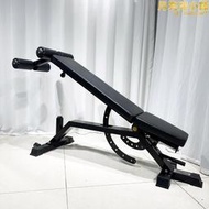 AB5000坐板零間隙可調節啞鈴凳臥推凳健身椅仰臥起坐腿屈伸綜合器