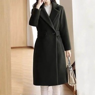 Long Coat Blazer Wanita Korea Import Panjang Trhift Premium Jumbo Coat Aurora Musim Dingin bahan fle