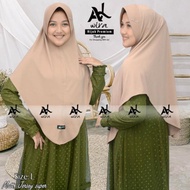 ALWIRA.OUTFIT JILBAB INSTAN SIZE L ORIGINAL BY ALWIRA