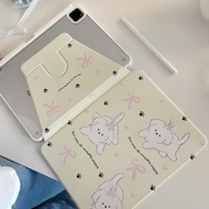 Cartoon iPad iPad air4/5/6/7 Tablet Protective Case 11th Generation Rotating Acrylic 9th Generation 