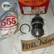 Part Ball joint Lower Toyota corolla Ke20 Year 70-74/set 555 Japan