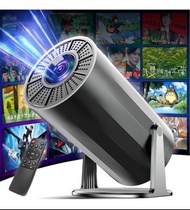 ❤️日本直送 ❤️18000流明 270°旋轉・4K對應・搭載Android TV】 小型投影機 投影儀 projector 高亮度 天花板投影 1080P Wi-Fi6瞬間連接 Bluetooth5
