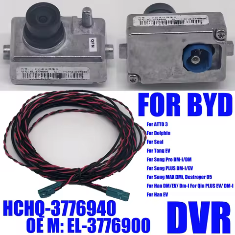 For BYD Dolphin Seal Act 3 Atto 3 Yuan Song Tang Ev DVR Dash Cam ADAS Car Vehicle-mounted Recorder C