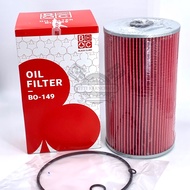 ไส้กรองน้ำมันเครื่อง อีซูซุ DECA 270 HP 8PD1 ( BO-149)