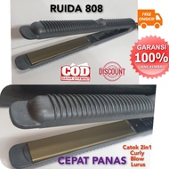 Ruida 808 2-in-1 Straight Rebonding Curly Hair Straightener