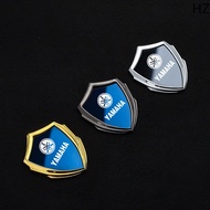 HZ Motorcycle Metal Emblem Badge Stickers Universal For Yamaha R1 R3 R25 Mt-09 Mt07 Fazer Fz6 Xj6 R1