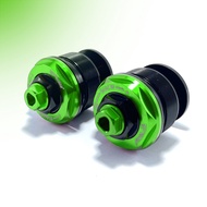 น็อตหัวโช้ค แต่งM37 สำหรับ GPX GR200R วัสดุอลูมิเนียม หนา แข็งแรง ทนทาน ปรับได้  (1คู่) 🙏🙏