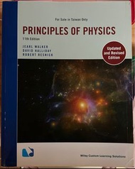 物理課本 Principles of Physics (Walker, 11th ed.)