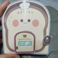 Bakery squishy mini book