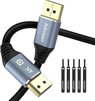 Adoreen 4K DisplayPort Cable 40 feet, DP to DP 1.2 Cord(from 1.5 to 50ft) 4K@60Hz 2K 1440p,1080p Ful