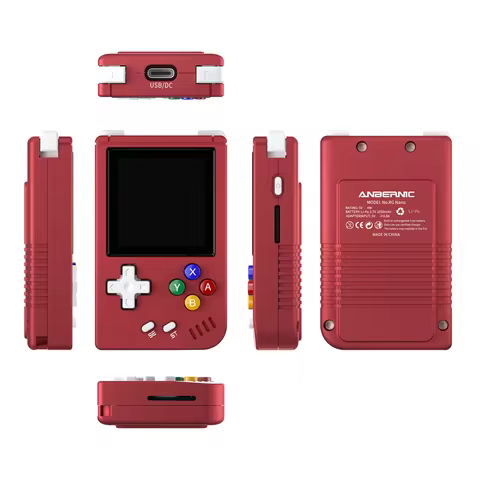 ANBERNIC G Nano Handheld Game Console Portable Retro Video Games Consoles Hand Held Aluminum Alloy C