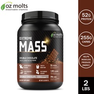Ozmolts MASS Gainer Protein Powder Support Weight Gain Workout Supplement  Double Rich Chocolate