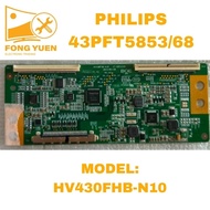 43PFT5853/68 (Version-2) PHILIPS TV TCON BOARD 43PFT585368 (Version-2)