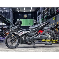 REMOVABLE STICKER OF EXCITER 155 BLACK CAR STICKER