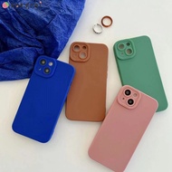 Soft Case Silikon Matte Warna Permen Polos Untuk Iphone 8 7 6 6S Plus