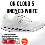 รองเท้าวิ่ง On Cloud 5 Undyed-White Size36-45 รองเท้าผ้าใบ รองเท้าผ้าใบผู้ชาย รองเท้าผ้าใบผู้หญิง รองเท้าแฟชั่น sneaker lazada ส่งฟรี เก็บปลายทาง แถมฟรี ดันทรงรองเท้า เปลี่ยนไซส์ฟรี