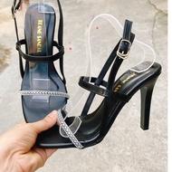9cm high heel strappy Sandal
