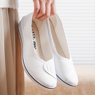 Soft White Nurse Shoes