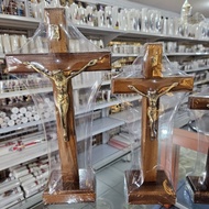 Brass Corpus Desk Cross 15-30cm