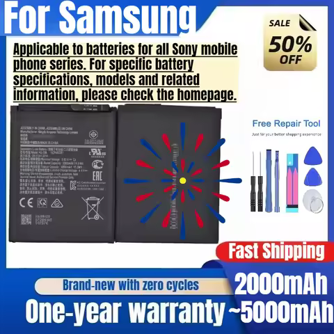 Battery for Samsung Mobile Phone M20/M30/M205/M305/M51/M62/S10/S20+/S20 5G/S20 Ultra/S21+/S21Ultra/S