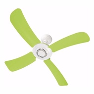 Kipas Angin Gantung Ouyashi OY-1080 Desain Modern Warna Hijau dengan 4 Baling Baling