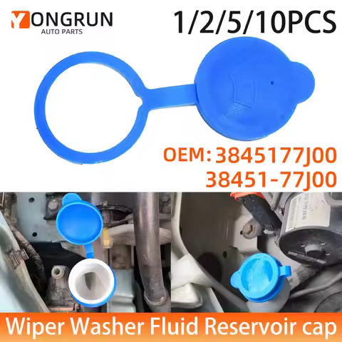 YONGRUN 1/2/5/10PCS Car Windshield Washer Reservoir Cap 3845177j00 38451-77j00suitable For Suzuki Sw