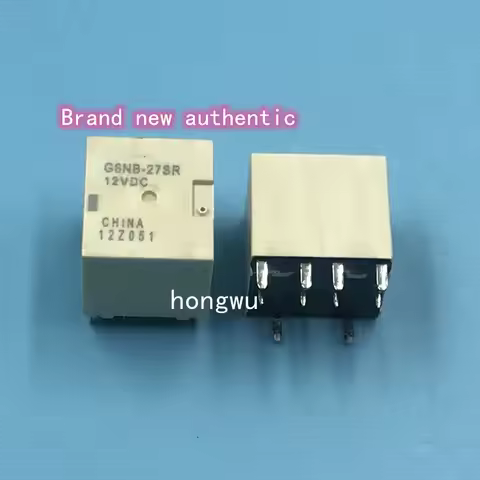 100% Original New 2PCS G8NB-27SR G8NB-27SR-12VDC relay 10pins