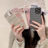 For Xiaomi Mi 13 5G 13 Pro 5G Mi 14 5G Mi 14 Pro 5G Redmi Note 12 Pro 5G Note 13 Pro 5G small fragrant woven mobile phone case fall protection case