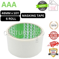 AAA Paper Masking Tape White Masking Tape 48mm