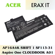 ACER AP16A4K SWIFT 1 SF113-31 Aspire One CLOUDBOOK A01 AO1-132 LAPTOP BATTERY