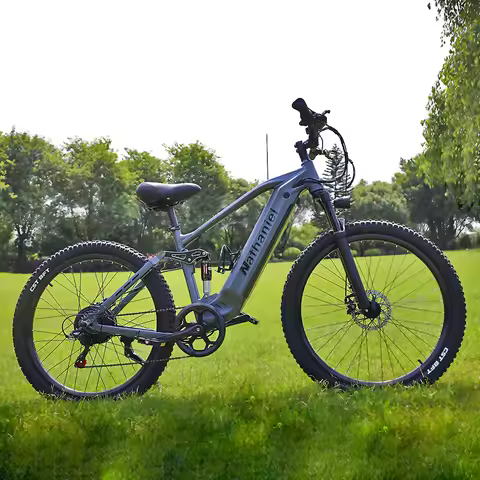 Nathaniel SYR03 E-Bike 1000W Brushless Motor,48V20AH Detachable Battery,27.5" E-Mountain Bike,70KM R