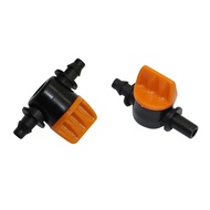 5 Pcs 6 mm to 1/4 Inch ,  1/4 Inch Mini Valve with Barbed flow control Valve