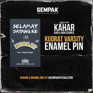 “KUDRAT Varsity” Enamel Pin [Design 1] | Kahar Kapla High Council Official Limited Merchandise