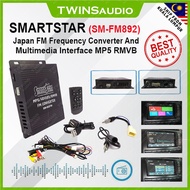 MP3 FM Converter With BLUETOOTH / FM Frequency Converter & Multimedia Interface MP5 RMVB